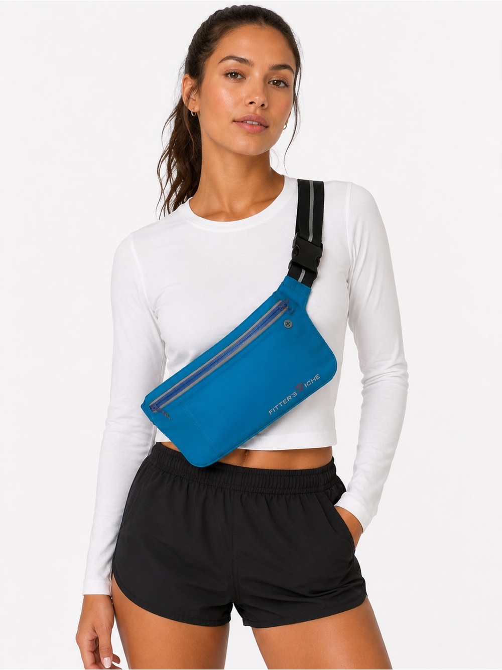 Blue Crossbody Sling Bag